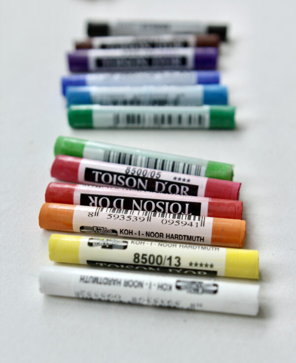 Toison D-Or soft pastel krijt set 12 stuks - Afbeelding 3